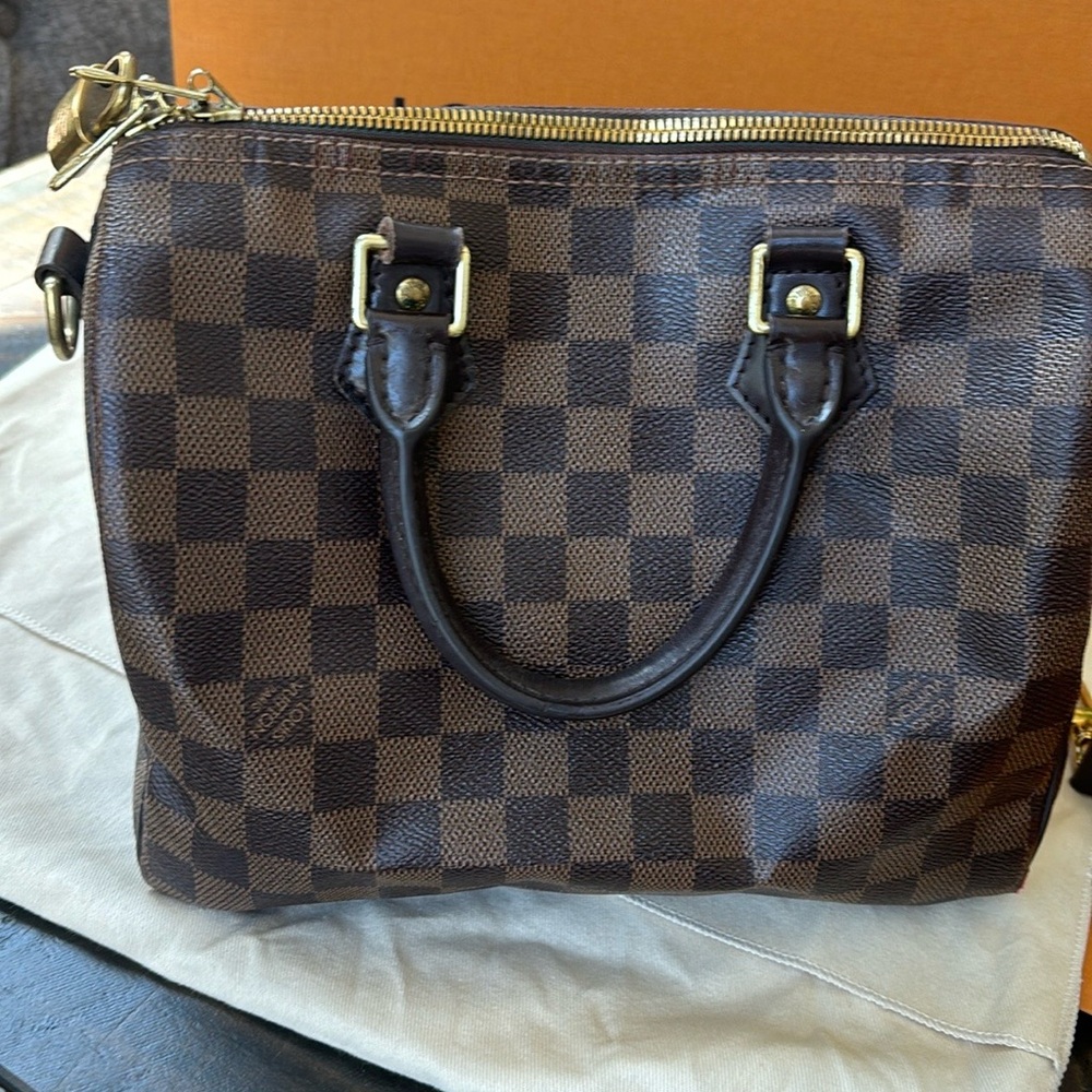 Louis Vuitton Speedy 25 with Shoulder strap - Picture 5 of 16